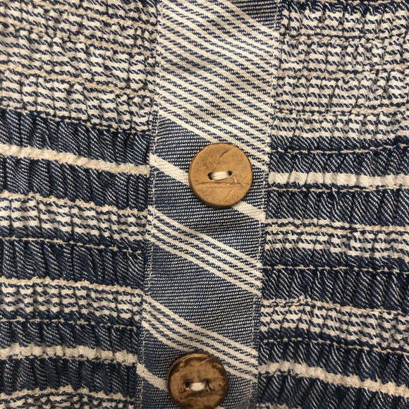 Chambray and white Sundress - Picture 3 of 5